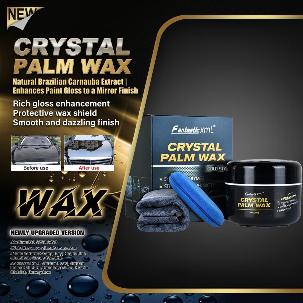 Carnauba Car Wax - Strong Cleaning, Polishing, Brightening, Anti-Oxidation, Long-Lasting Protection for New and Old Cars