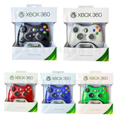 Free Shipping Wholesale Xbox 360 Wireless Controller for Xbox 360 Console PC Computer Games