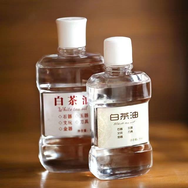 White Tea Oil for Jade Maintenance - Shoushan Stone, Jadeite, Agate, Hetian Jade, Tool Care, and Common Antique Play Oil