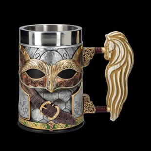 Cross-border Mug, Lord of the Rings Beer Mug, Coffee Mug, Resin Stainless Steel Beer Stein, Large Capacity, High Appearance