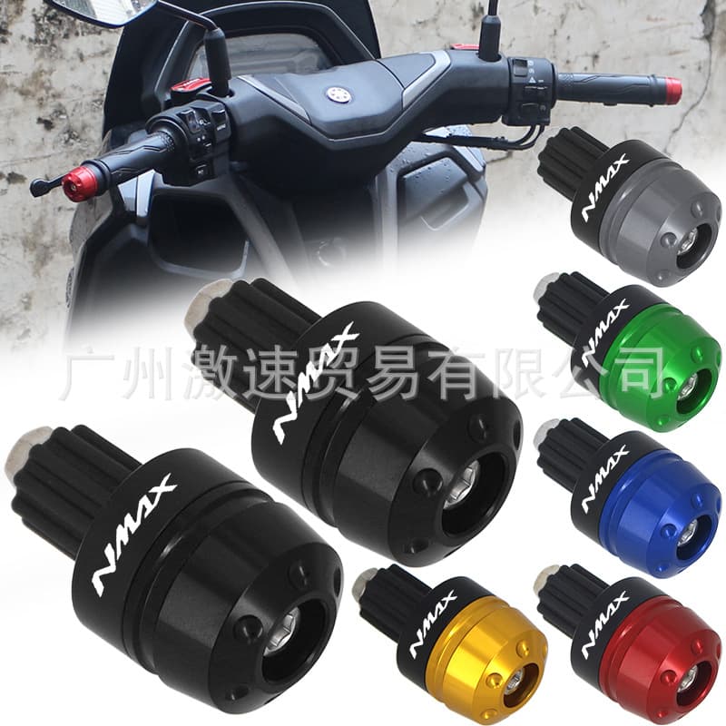 Suitable for Yamaha Nmax155 New Modified Parts Accessories Handlebar Plug Balance Terminal Handlebar Anti-Fall Block