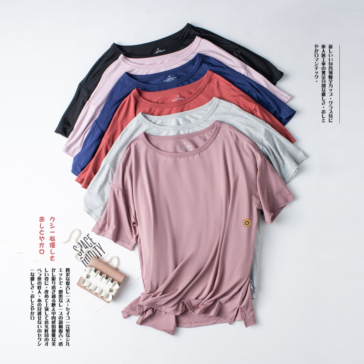 Modal Women's Lightweight Short Sleeve T-Shirt Pajamas Summer New Loose Half Sleeve Thin Plus Size Top