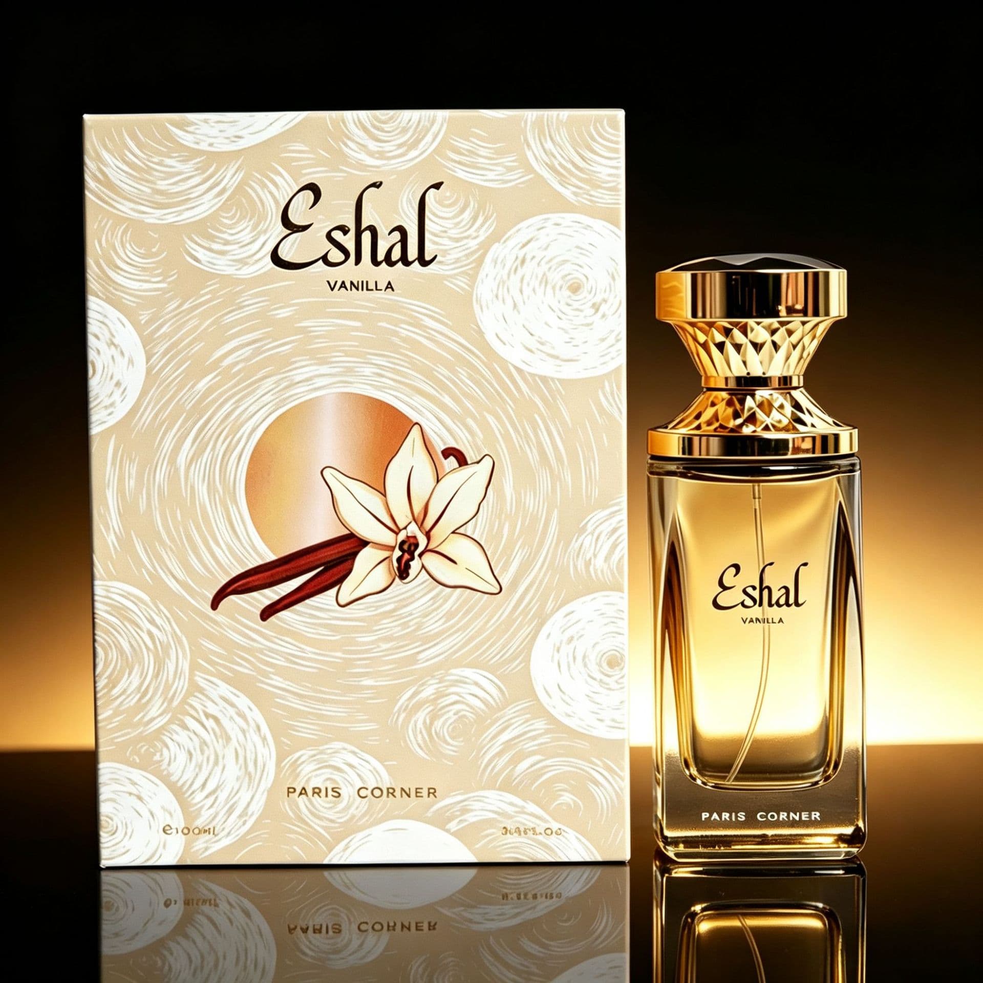 Cross-border foreign trade Paris corner scarf Eshal Vanilla Middle East Dubai Arabian big-name counter perfume