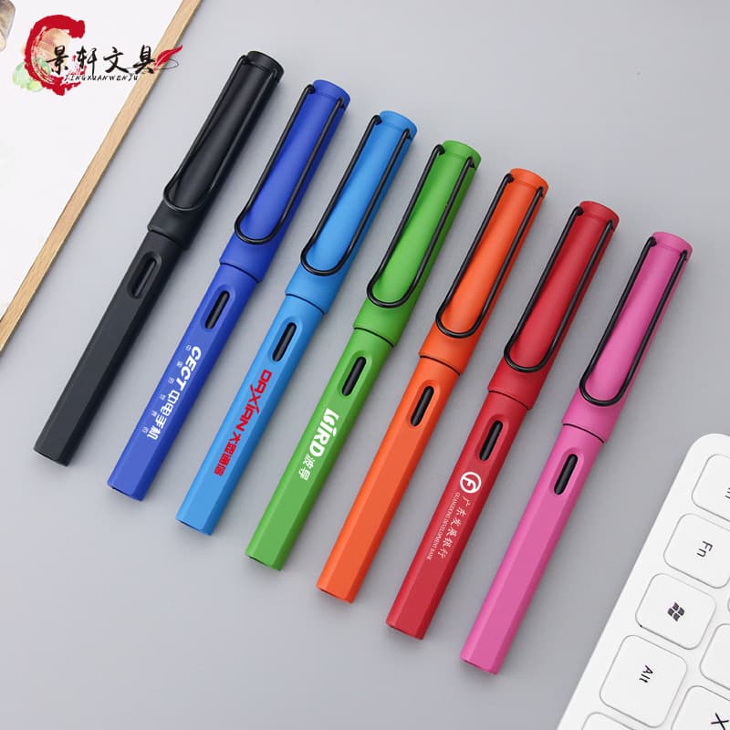 Advertising pen 3 gel pen spot printing LOGO corporate office pen exhibition gift pen business signature pen engraving
