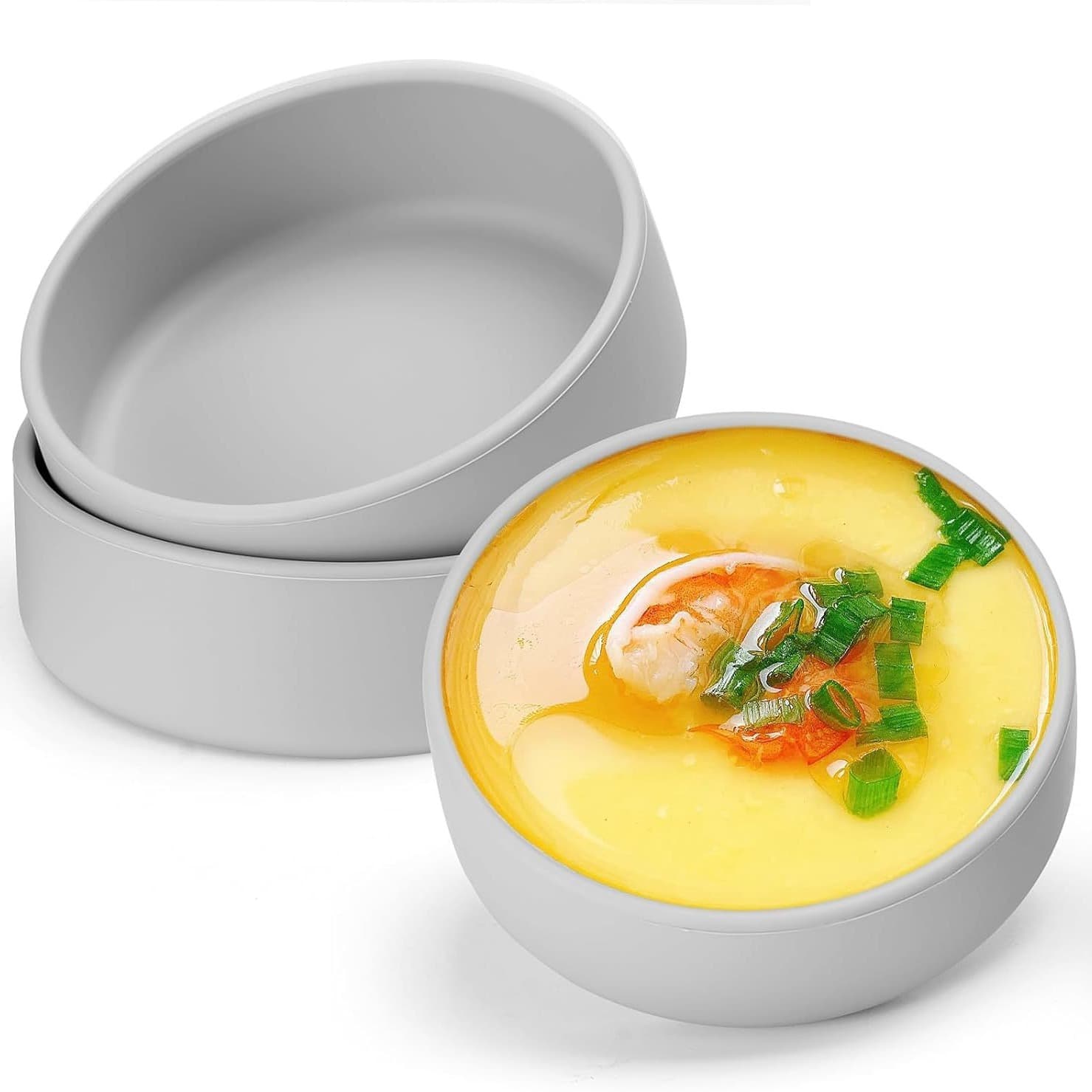 New Silicone Air Fryer Egg Boiler Reusable Non-stick Egg Mold Kitchen Cooking Utensils Daily Use Poacher Bowl