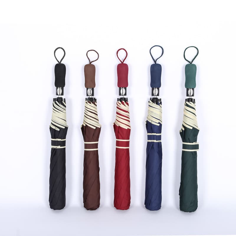 Automatic 80% off Golf Umbrella for Men, Extra Large Business Umbrella, Dual-Purpose Foldable Umbrella with Logo Printing, Gift Advertising Umbrella