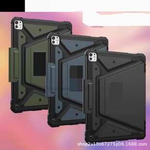 UA Anti-Drop Full Coverage Protective Case for Apple iPad Pro 11/13 Inch with Pencil Holder and Sleep/Wake Function