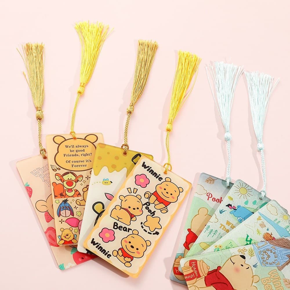 Creative gifts, cute Shinu, Biacrylic tassel bookmarks, cartoon patterns, high-looking palm rulers, wholesale