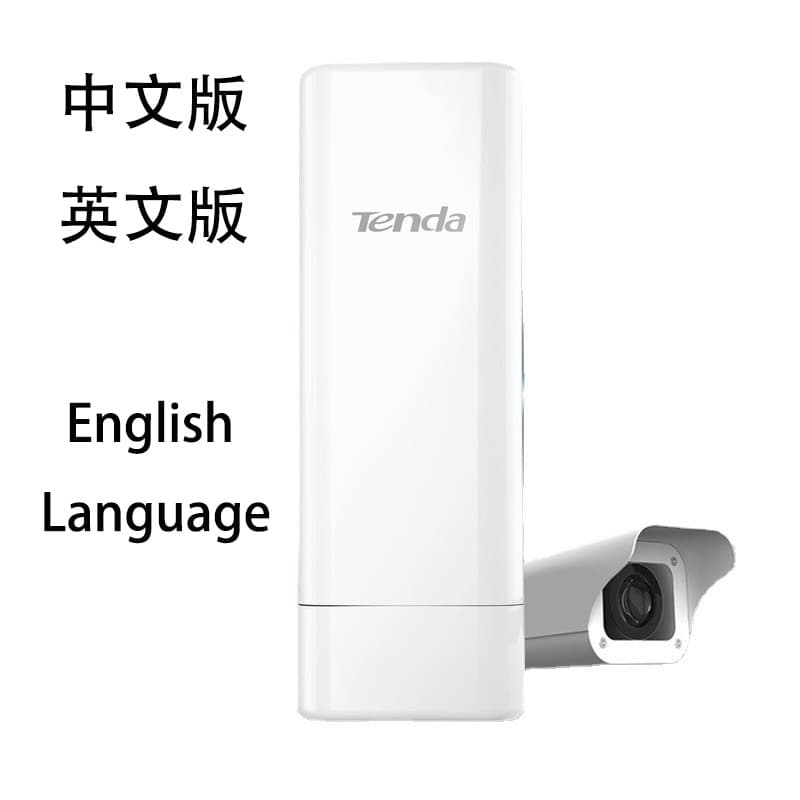Tenda O6 Surveillance Camera Wireless Bridge Outdoor 5G High Power Point-to-Point Transmission 10KM