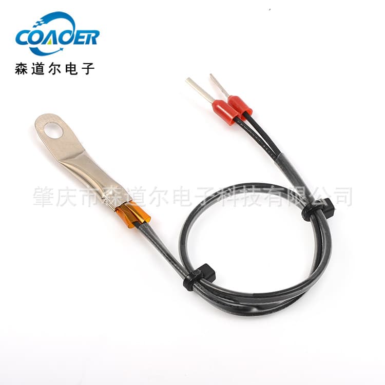 NTC Thermistor Sensor 200K4200, Stamping Process Mounted Thermistor Probe with 1% Accuracy