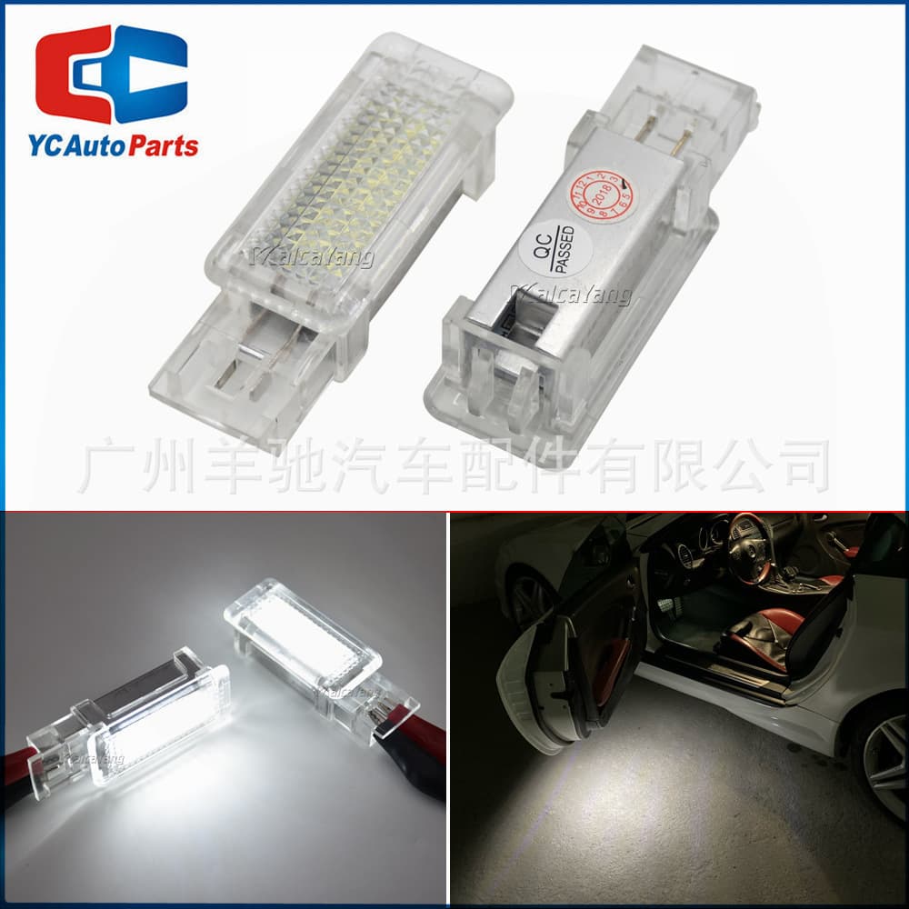 Suitable for Mercedes-Benz R171 R199 W203 W209 W204 W639 car LED door lights and welcome lights
