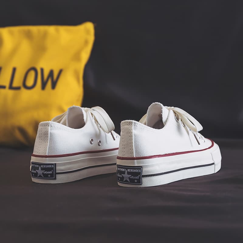 Spring Thick-Sole Canvas Shoes for Women 2026 New Spring Style Versatile Casual Sneakers Black Cloth Shoes