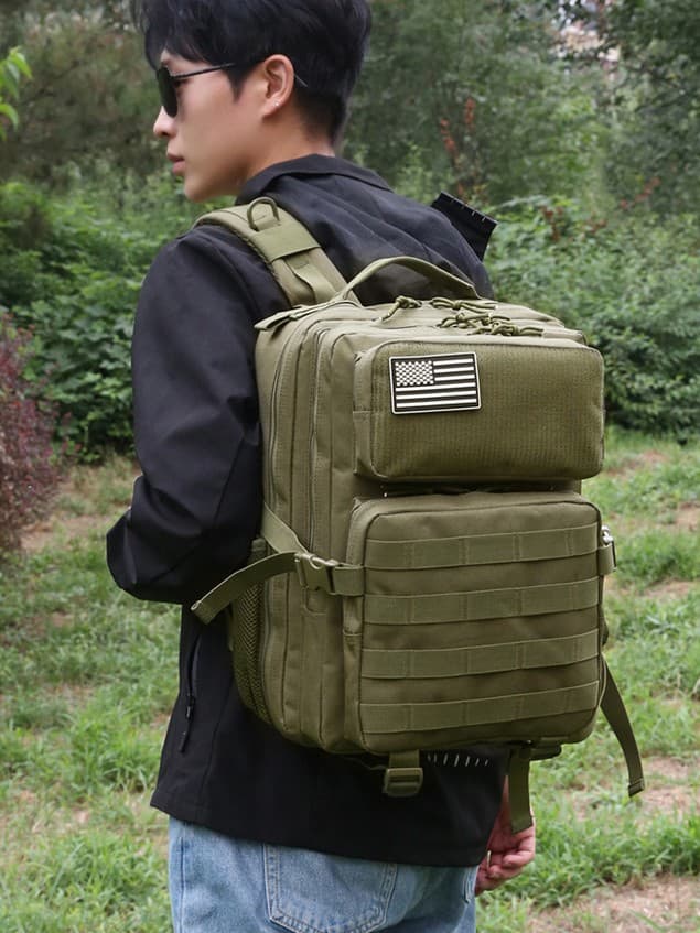 Cross-border Amazon Tactical Backpack Outdoor Hiking Backpack Sports Multi-functional Large Capacity Tactical Backpack