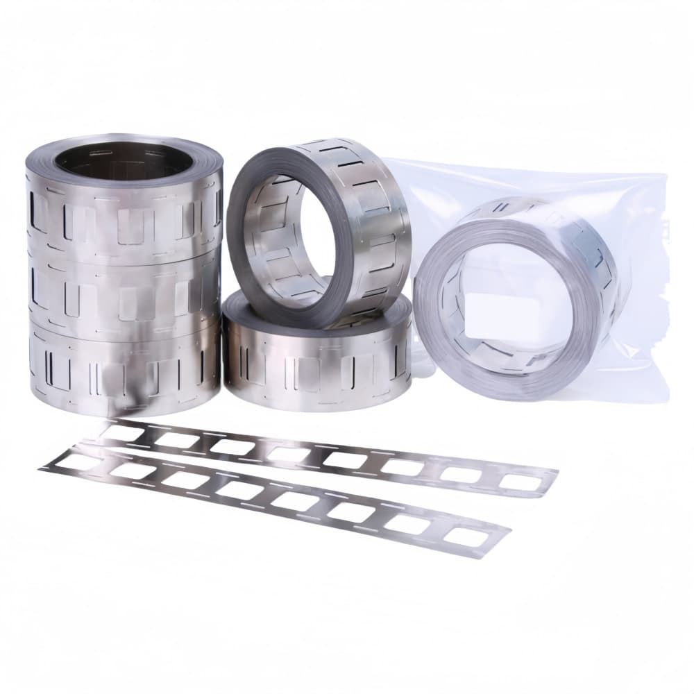 18650 Nickel Strip Splicing Bracket 1m 5m 10m Roll Nickel Tape Connecting Piece 0.15mm Thick Welding Hole Battery