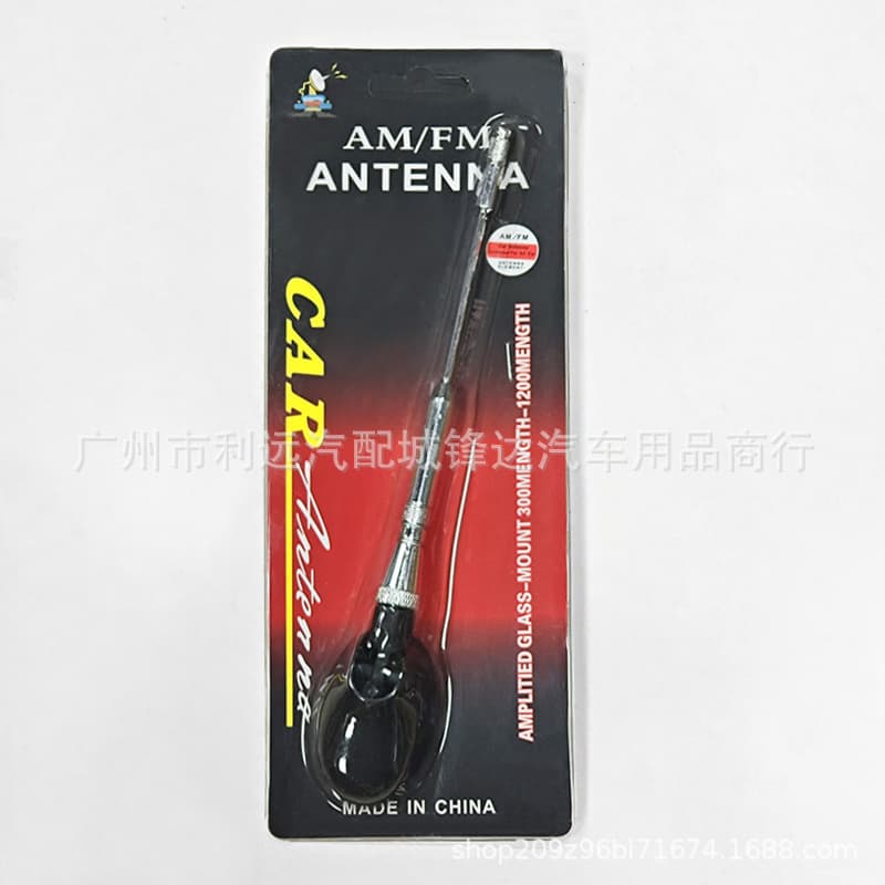 Car Decorative Antenna Rod Roof Modification Decoration No-Drill Adhesive Universal Static Antenna T-02030