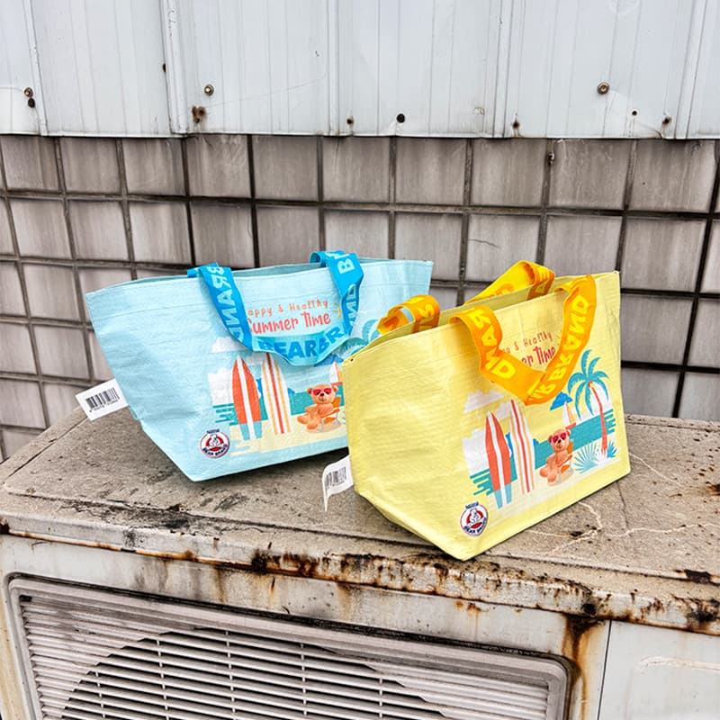 Woven Bag Hand Carry Bag Storage Bag Lunch Bag Shopping Bag Children's Day Cross-Border Hand Carry Bag