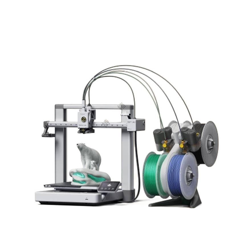 Compatible with Original Bambu Lab 3D Printer A1 Large Size FDM High-Speed Home Desktop Multi-Color Printer Bamb