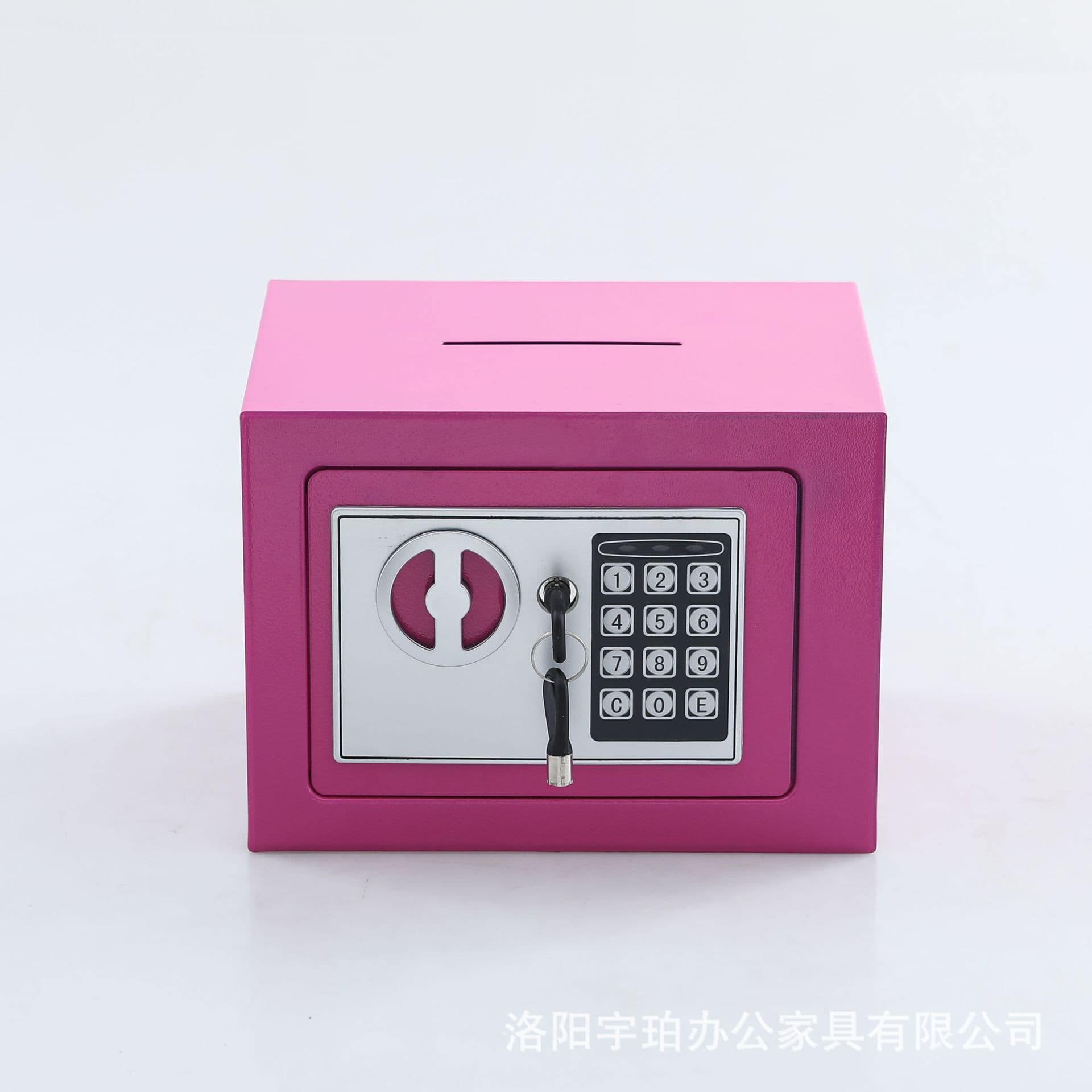 Home Safe 17E Small Mini Wall-Mounted Electronic Password Lock Money Box Deposit-Only Storage Safe