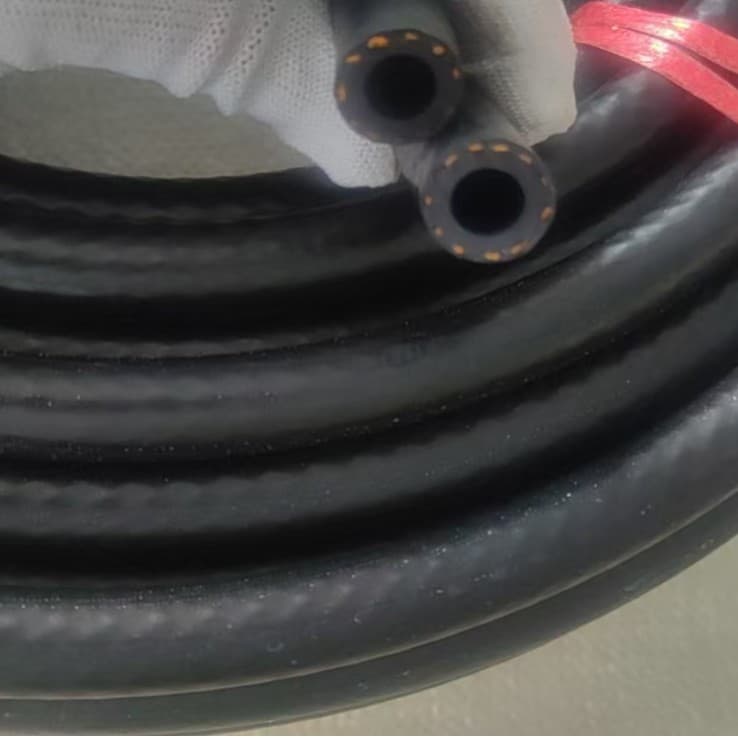 Oil-Resistant Hose, Low-Pressure Flexible Hose, NBR Nitrile Rubber Tube, Gasoline Hose, Automotive Engine Fuel Rubber Hose