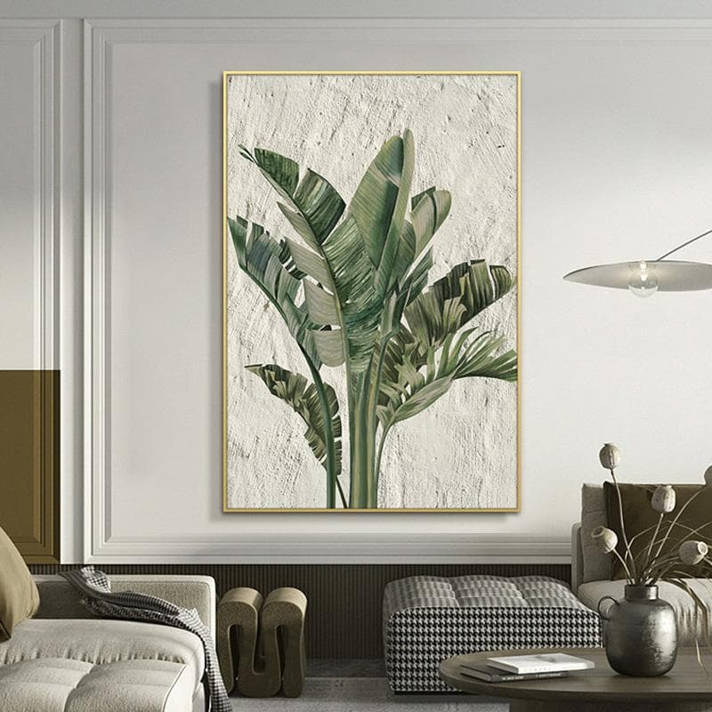 Large crystal ceramic entryway decorative painting, corridor hanging, aluminum alloy frame background floor-standing leaf 120180