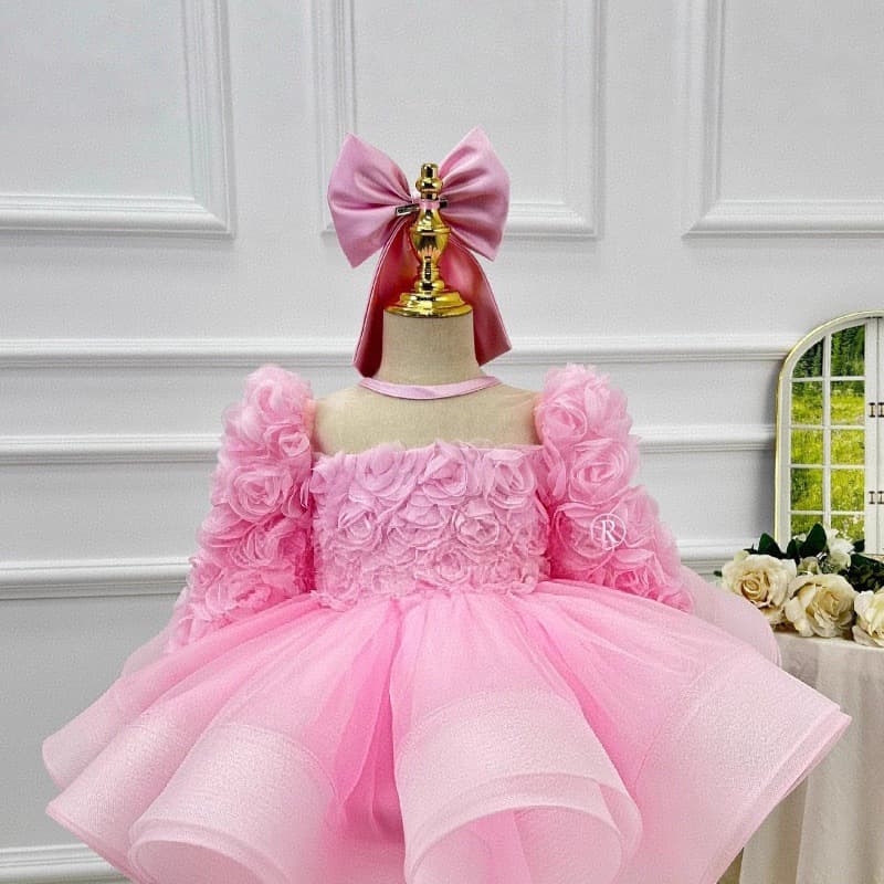 ins Korean version girls lace flower princess dress 2026 new AliExpress cross-border children's daily children's dress