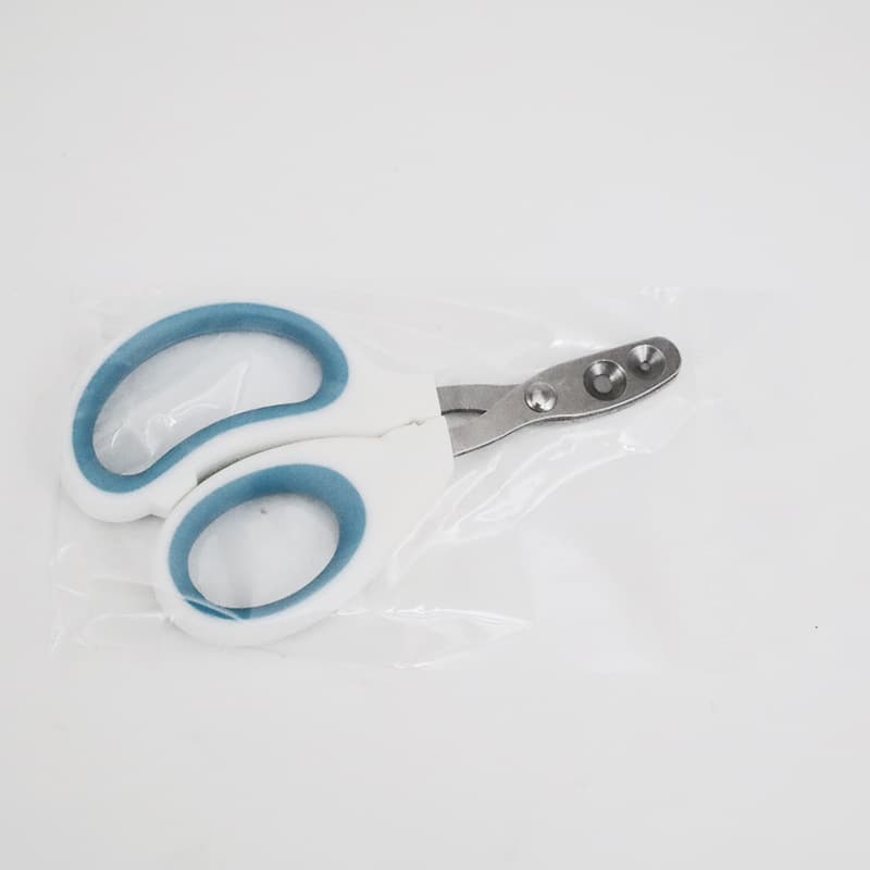 Cross-border Cat Nail Clippers with Round Hole, Small Blind Cut, Stainless Steel Pet Nail Clippers for Dogs, Pet Supplies