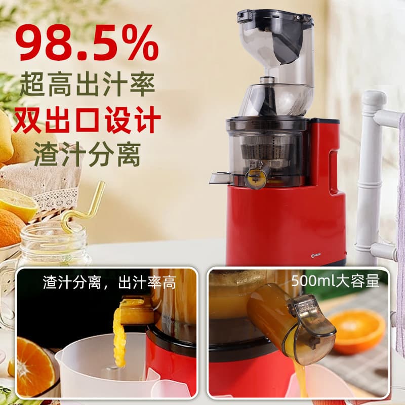 Factory Direct Juicer Juice Pulp Separation Home Electric Juicer Multifunctional Juice Pulp Separation New Slow Juicer