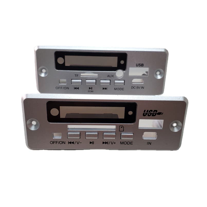 MP3 Decoder Board Faceplate, MP3 Audio Player Enclosure, Bluetooth MP3 Module Faceplate, Bluetooth MP5 Faceplate