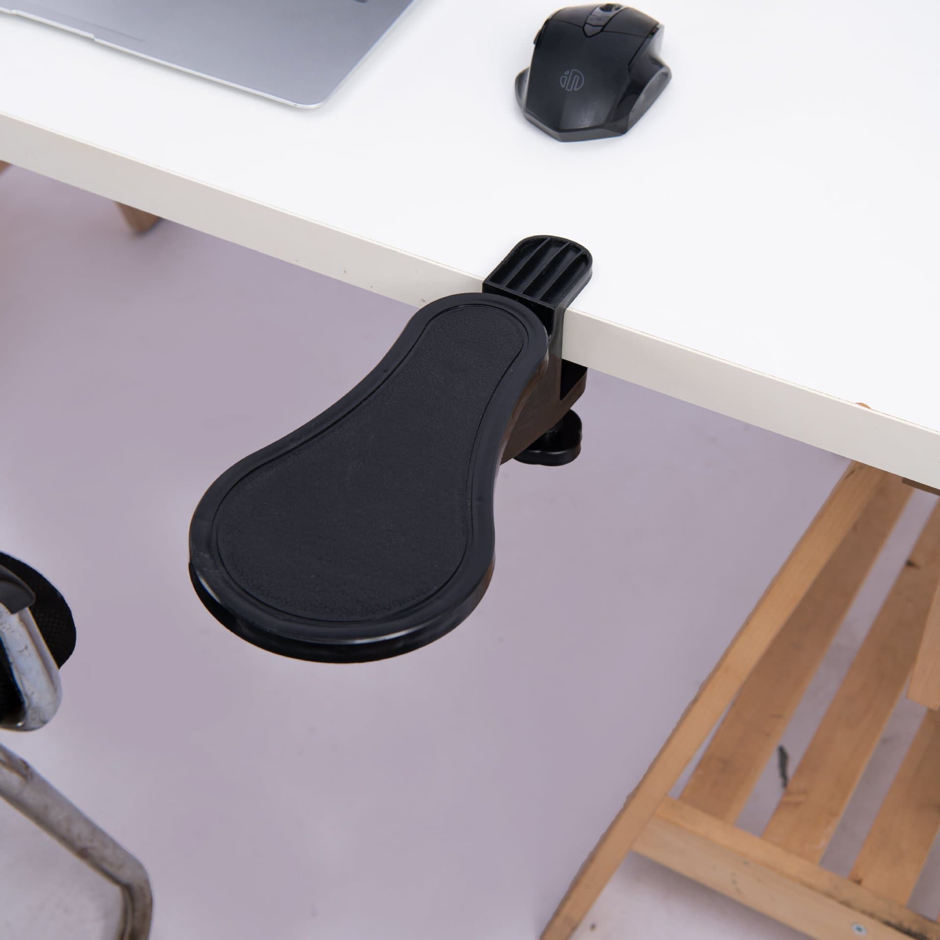 Rotatable Computer Wrist Support Armrest Mouse Pad Keyboard Holder Double-Sided Plastic Comfortable Office Essential