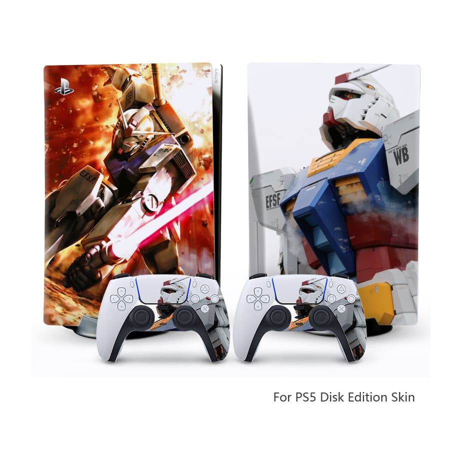 Cross-border bestseller: Customizable PS5 console stickers for disc and digital slim editions, made to order from your design.