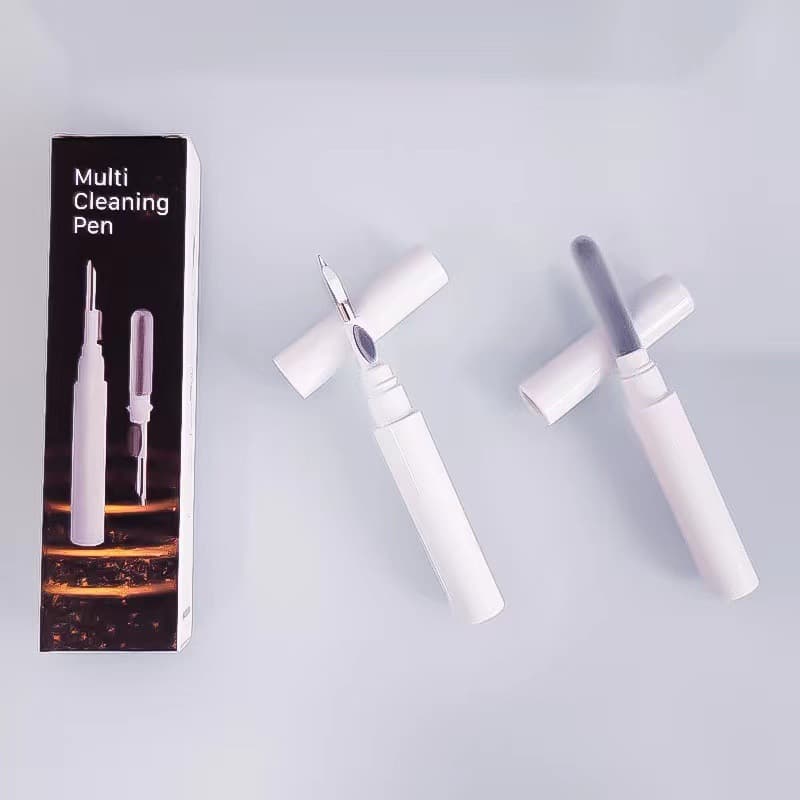 Cross-Border Bluetooth Headphone Cleaning Pen, Multi-Functional Computer Phone Cleaning Brush, Portable 3-in-1 Cleaning Brush Set