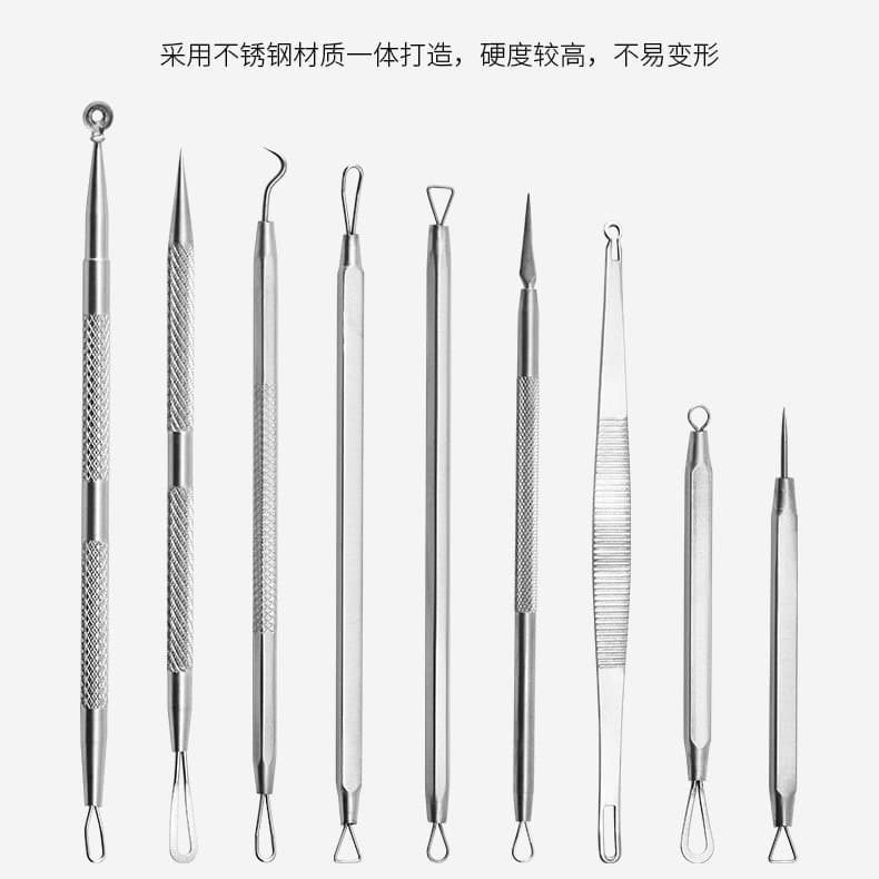 Factory Direct Beginner-friendly Acne Needle, Sanded and Mirror-finish Pimple Extractor, Painless Blackhead Removal Tool