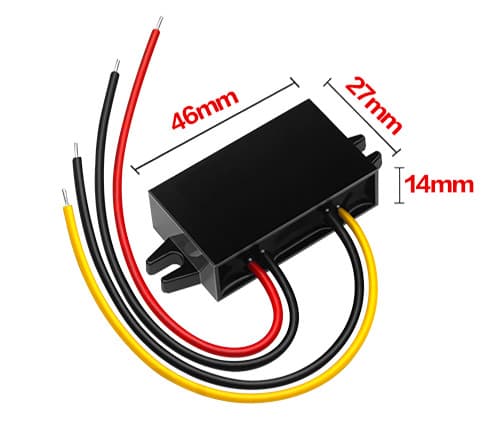 24V to 12V Power Converter DC-DC Car DC Step-Down Regulator 24V to 12V Vehicle Monitoring Power Supply