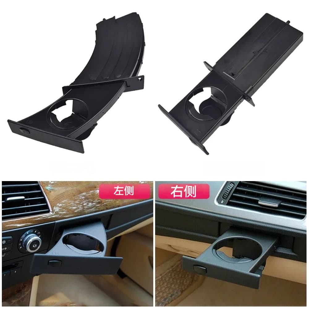 For BMW E60 5 Series Cup Holder Tray Left Right Side 51459125626/51459125622