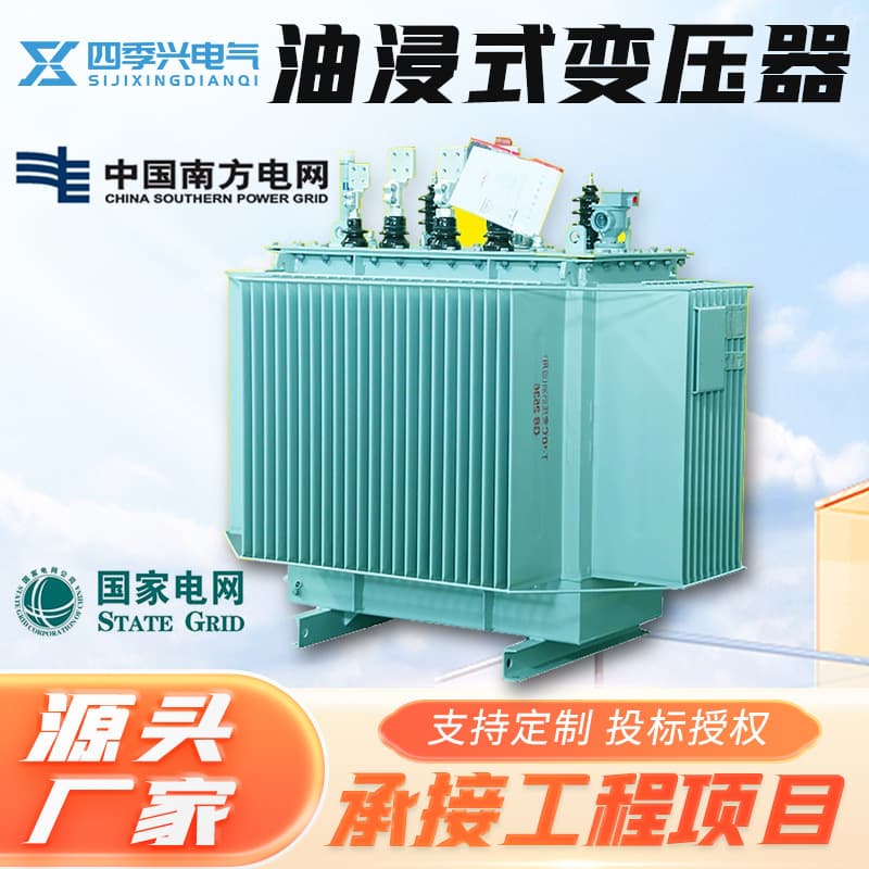 250/630kVA High Voltage Three-Phase Power Transformer Manufacturer S11 Oil-Immersed Transformer 800kVA