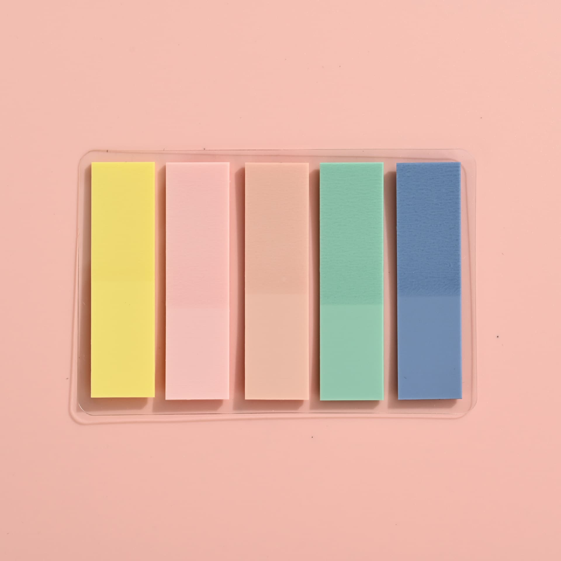 Morandi color PET sticky notes in stock, transparent cute colorful index tabs for marking mistakes and key points, cross-border customization