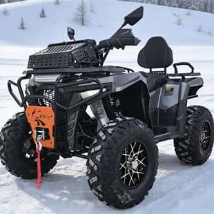 Mud Edition ATV All-Terrain Vehicle CVT 4WD Shaft Drive Adult Off-Road Sand Buggy Cross-Border Source Factory