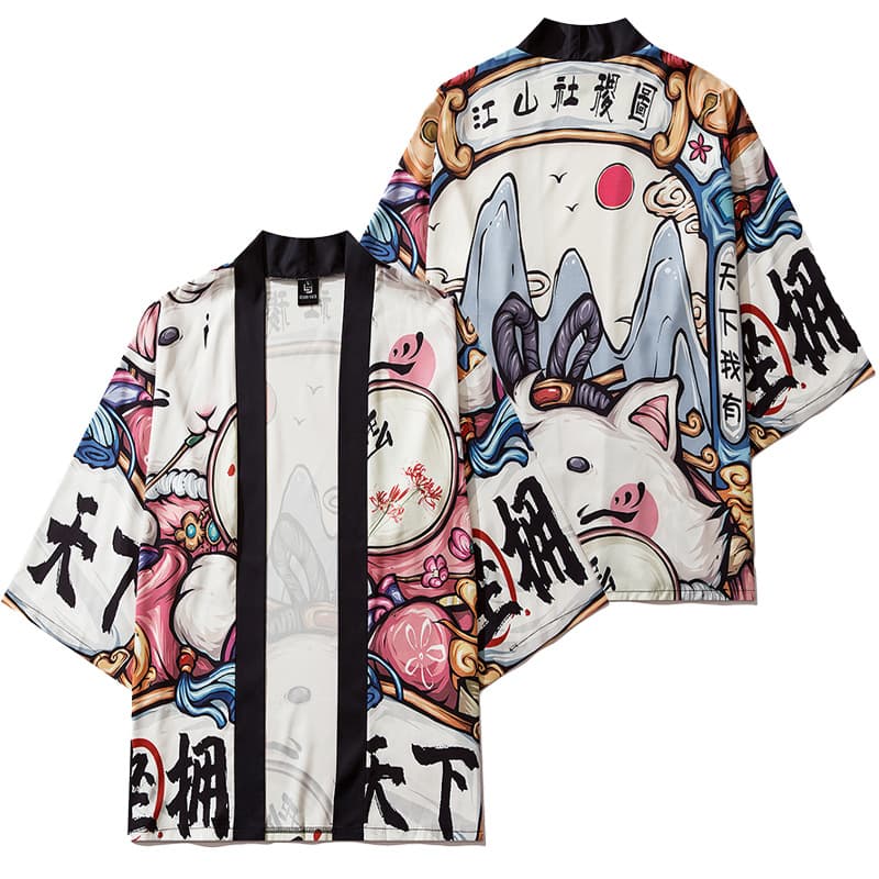 2023 Hot Style Amazon AliExpress Best-Selling Japanese Kimono Anime Oversize Unisex