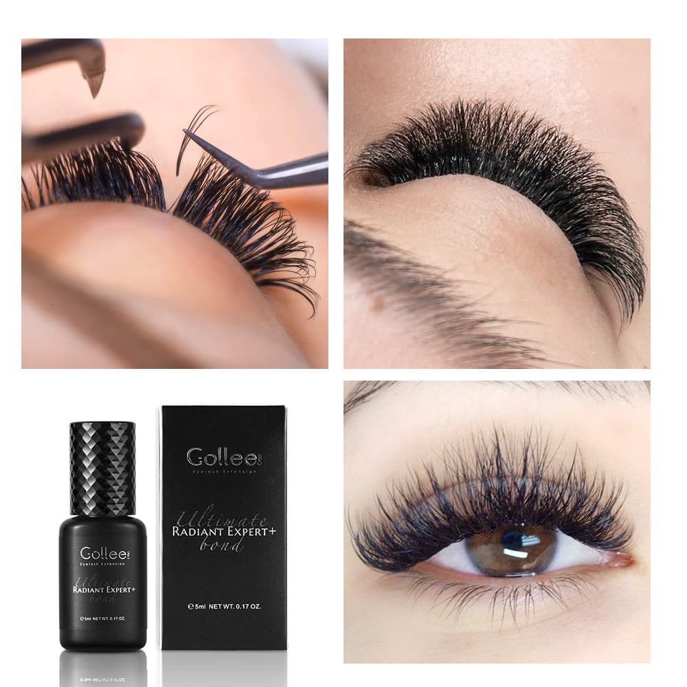 Cross-border stock GOLLEE factory eyelash glue, brandable, 0.3 second strong quick-dry lash extension glue