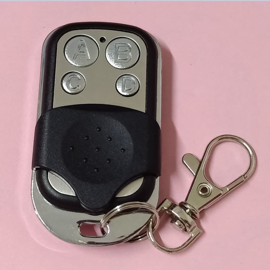 Cross-Border Upgraded Version 433 Small Metal Wireless Copy Copy Electric Vehicle Library Door Remote Control Copy Remote Control