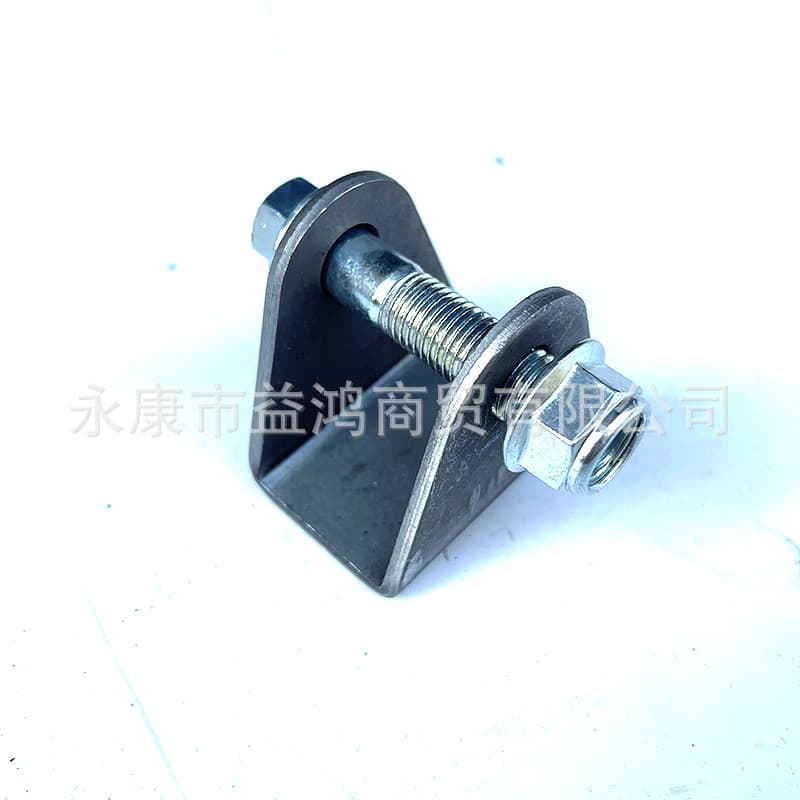 Beach Buggy Off-Road Motorcycle Kart Shock Absorber Bracket Swing Arm Flat Fork Hanger Bumper U-Shaped Fixed Seat Iron