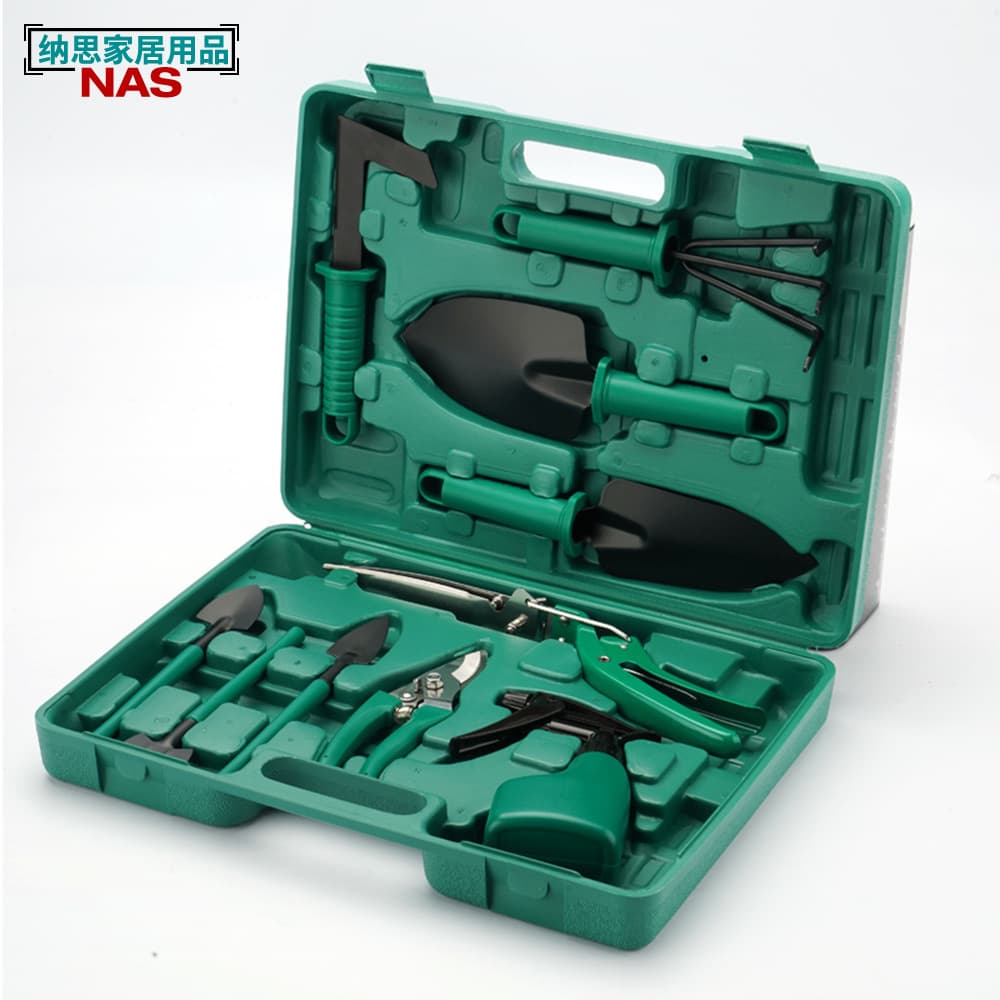 Garden planting household potted flowers pruning gardening tools garden flowers and vegetables four-tooth rake tool set