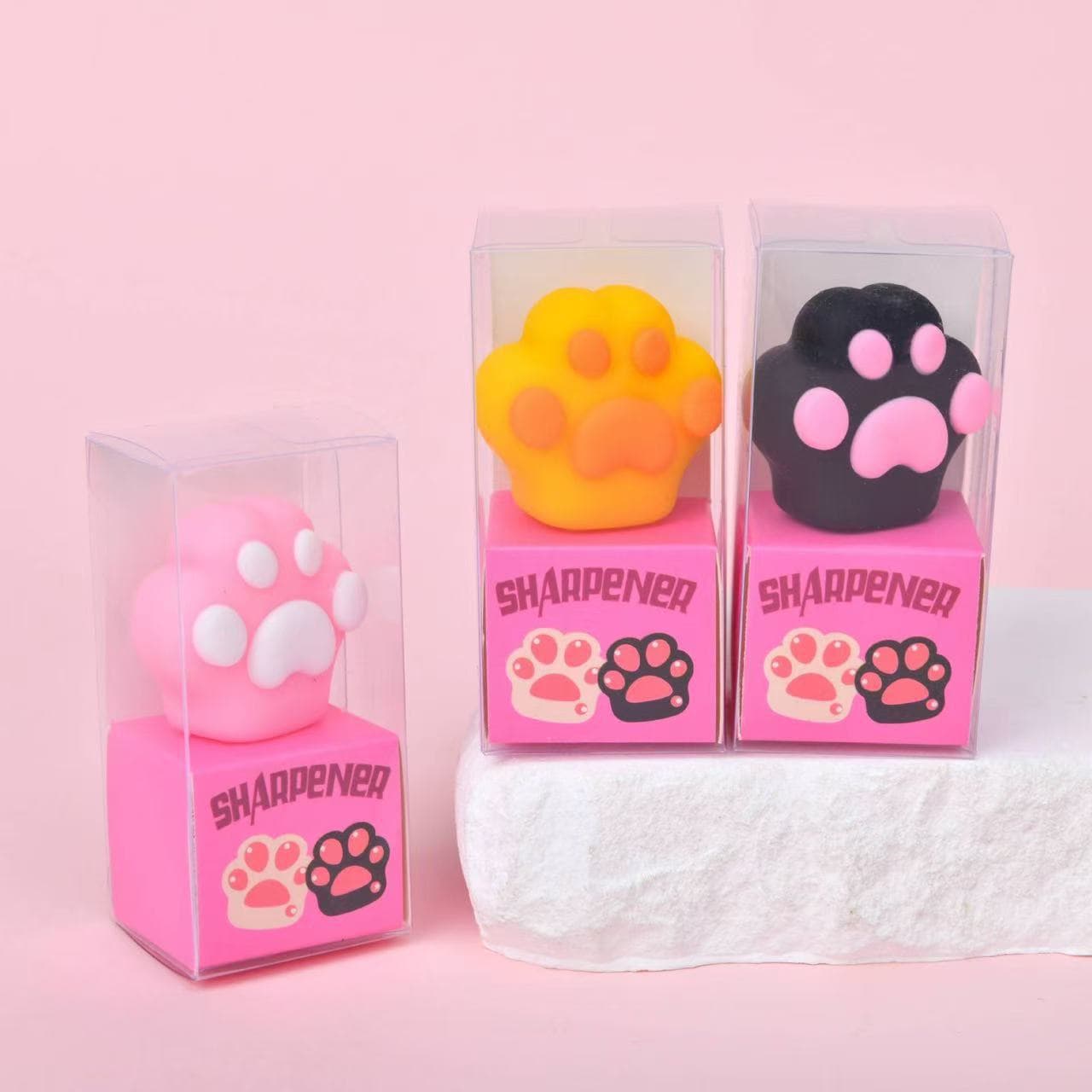 Creative Animal Pencil Sharpener Cartoon Capybara Silicone Pencil Sharpener Compact Mini Gift Box Student Prize Gift Wholesale