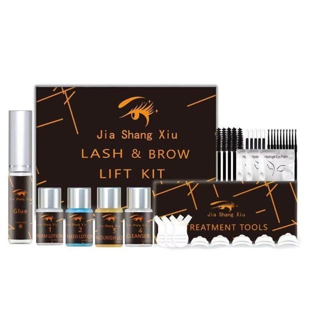 Cross-border cold perm electric eyelash curling tool keratin eyelash curling glue set long-lasting styling eyelash curling artifact