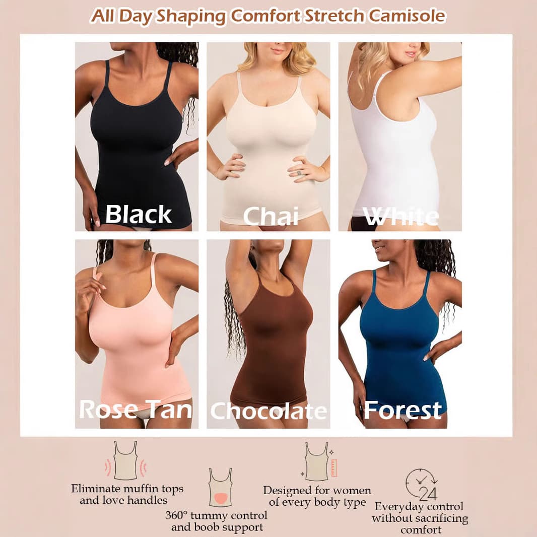 Cross-border Europe and America Long Tank Top Shapewear Seamless Body Shaper