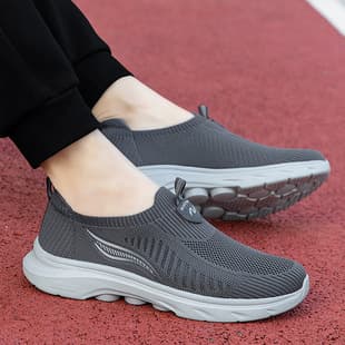 Zhengpai Foot Care Shoes Flagship Store Walking Shoes for Men Summer Hollow Out Dad Shoes Lightweight Soft Sole Elderly Shoes for Women