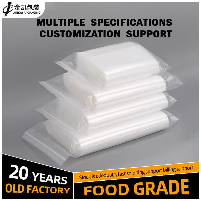 PE Plastic Self-Sealing Bag, Food Moisture-Proof Ziplock Bag