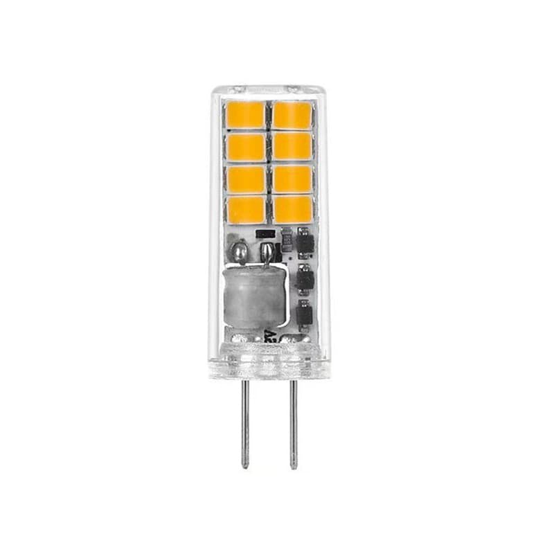 Dimmable DC12V Flicker-Free AC12V 220V 2W LED Corn Mini Bulb Replacement for Halogen on Amazon