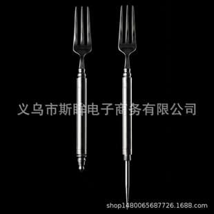 Hookah Accessories 2-in-1 Stainless Steel Fork Pin Hookah Bowl Center Hole Dual-Use Plug Tobacco Pin Hookah Bar