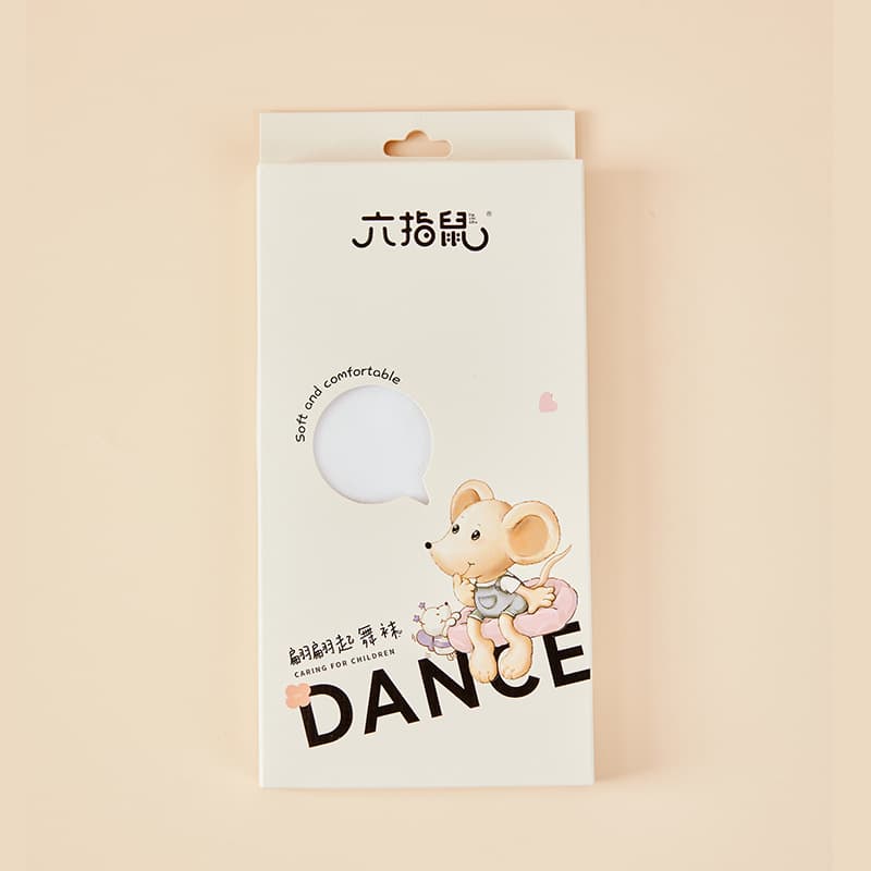 Liuzhishu 8991 Children's Spring and Autumn Exam Dance Socks Little Girl White Dance Skin Tone Practice Socks Pantyhose